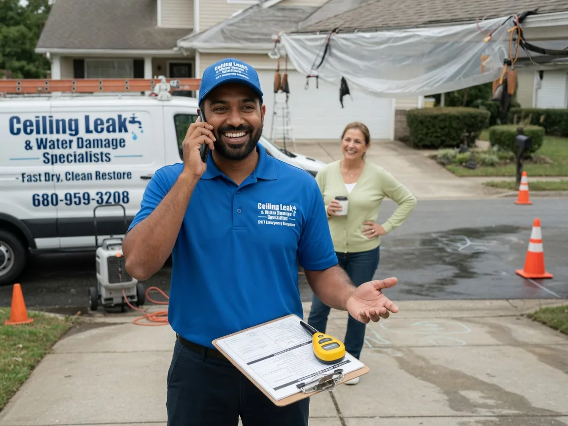 Ceiling Leak Cleanup Hartford, VT FAQs